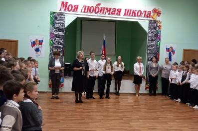 В средней школе №1 г. Наволоки прошла торжественная церемония вручения паспортов